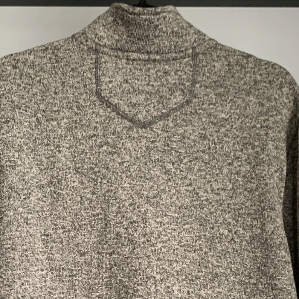 Eddie Bauer Radiator 1/4 Zip Sweater Fleece (Gray) L